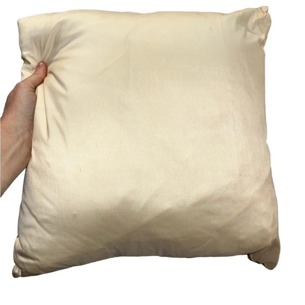 ETRO SILK embroidered beaded sequins Ocean Life pillow cover